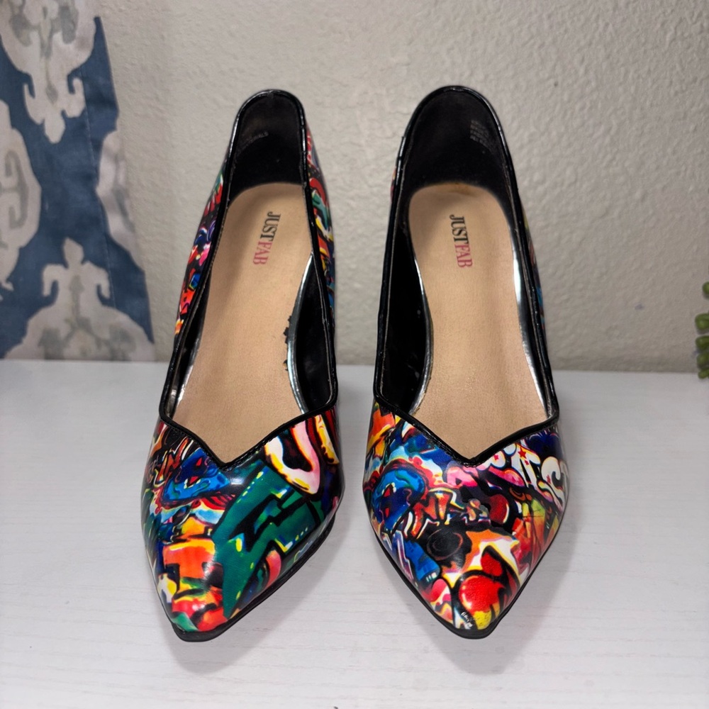 JustFab Multicolor Women's Heels